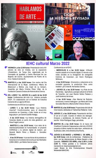 IEHC cultural marzo 2022