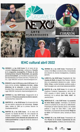 IEHC cultural abril 2022