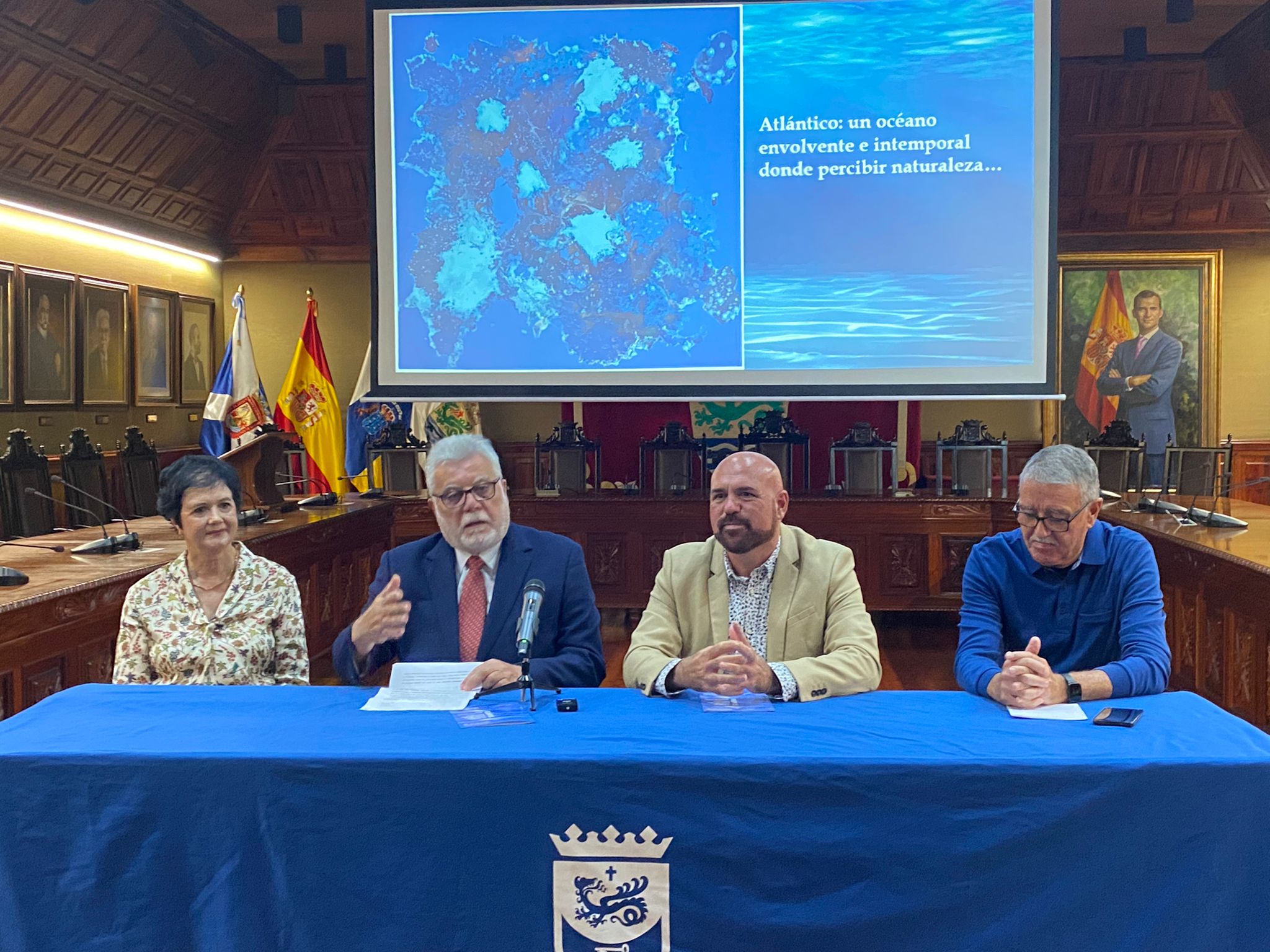 Conferencia Inaugural del Curso 2022/2023 del IEHC: «Atlántico: un océano envolvente e intemporal donde percibir naturaleza», a cargo de  María Fátima Hernández Martín (12/10/2022)