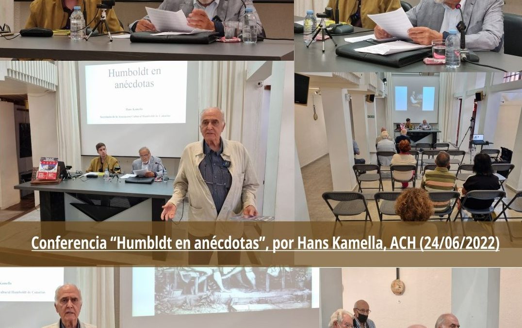 Conferencia «Humboldt en anécdotas»