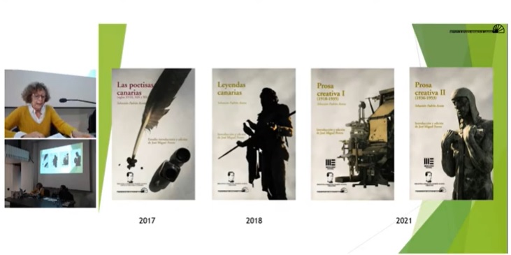 Presentación de dos nuevos tomos de la Biblioteca Sebastián Padrón Acosta,  «Miscelánea artística» y «Miscelánea histórica» (09/12/2022)