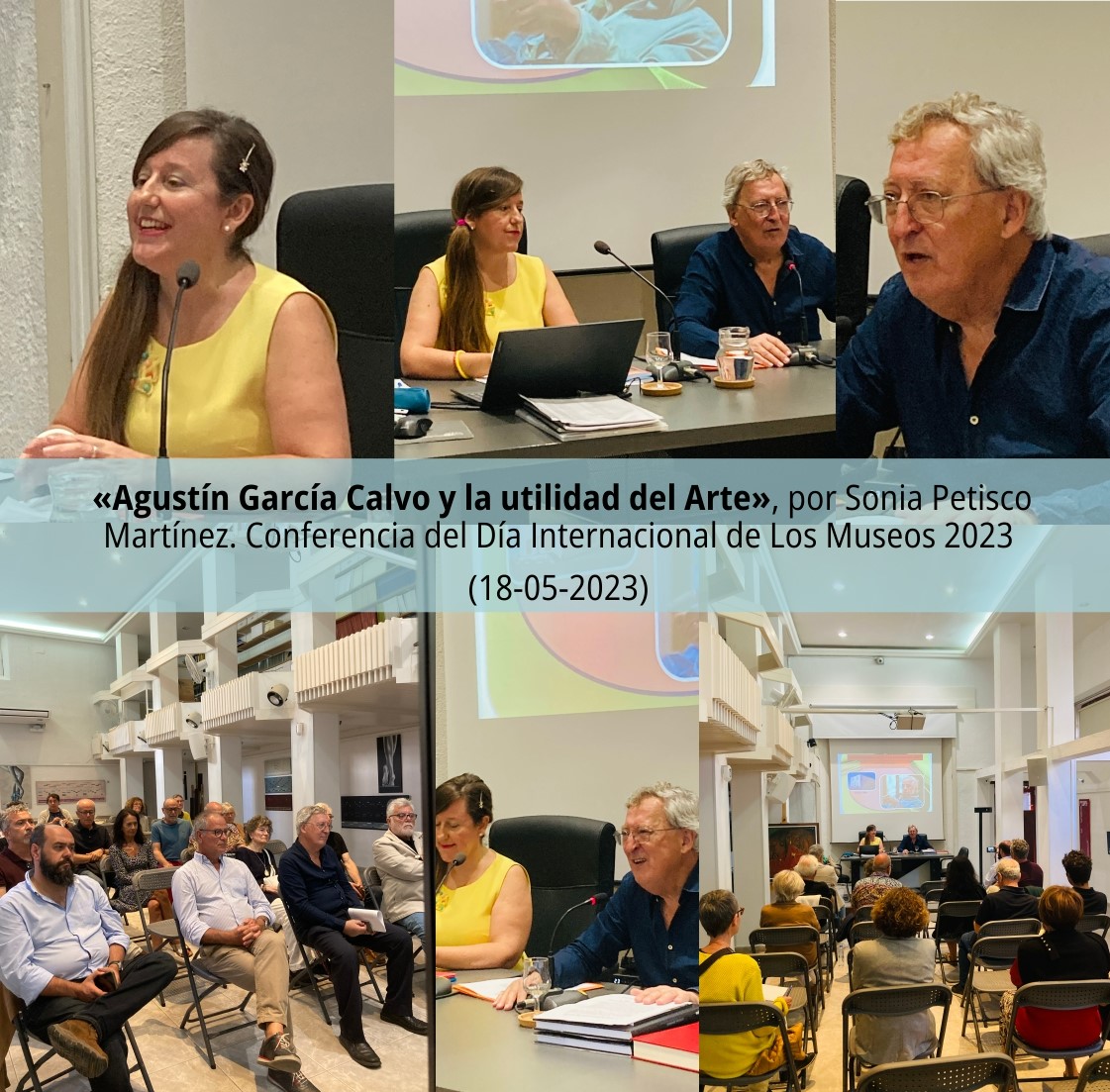 Conferencia «Agustín García Calvo y la utilidad del Arte». Celebración del Día Internacional de los Museos 2023 (18/05/2023)