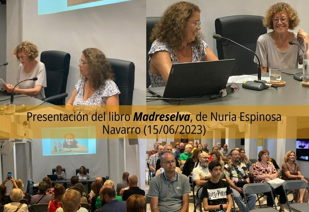 Presentación del libro ‘Madreselva’, de Nuria Espinosa Navarro (15/06/2023)