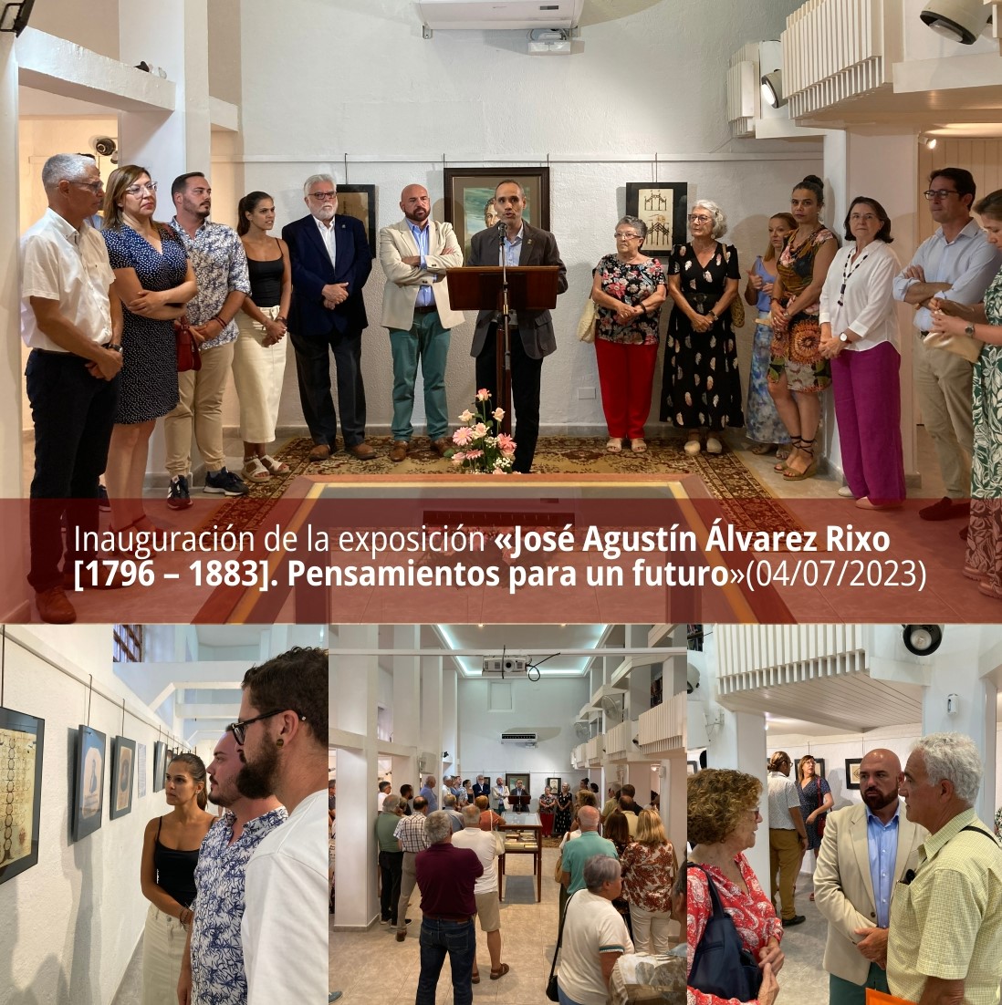 Exposición «José Agustín Álvarez Rixo [1796 – 1883]. Pensamientos para un futuro», con motivo de las Fiestas de Julio 2023 del Puerto de la Cruz (04/07 – 31/07, 2023)
